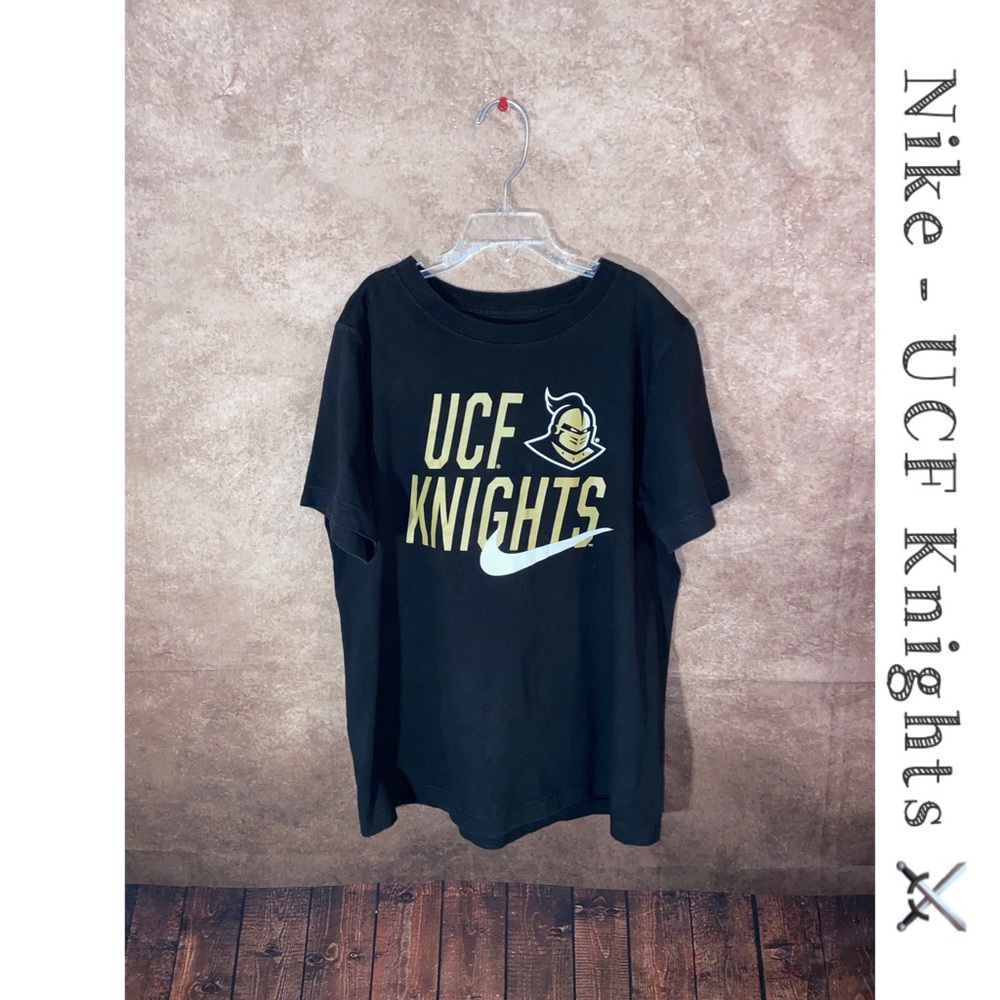 Nike UCF knights t-shirt-youth size large-“The Nike Tee”-EUC